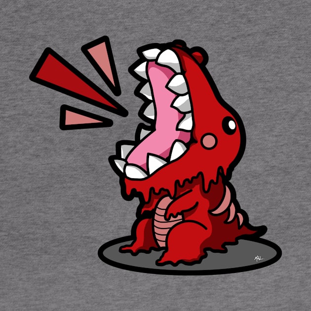 SM3GMASAURUS REX RED by KnavishApparel